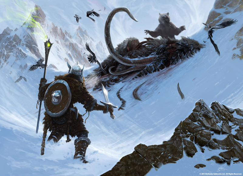 Illustration for article titled Some Concept Art From The Elder Scrolls V: Skyrim